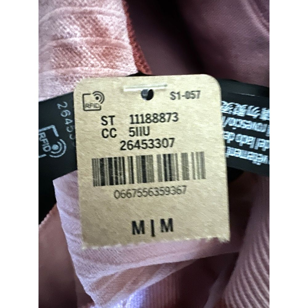 Victoria's Secret Pink Tie-Dye Ribbed Sports Bra - Pink & Maroon - Picture 5 of 11